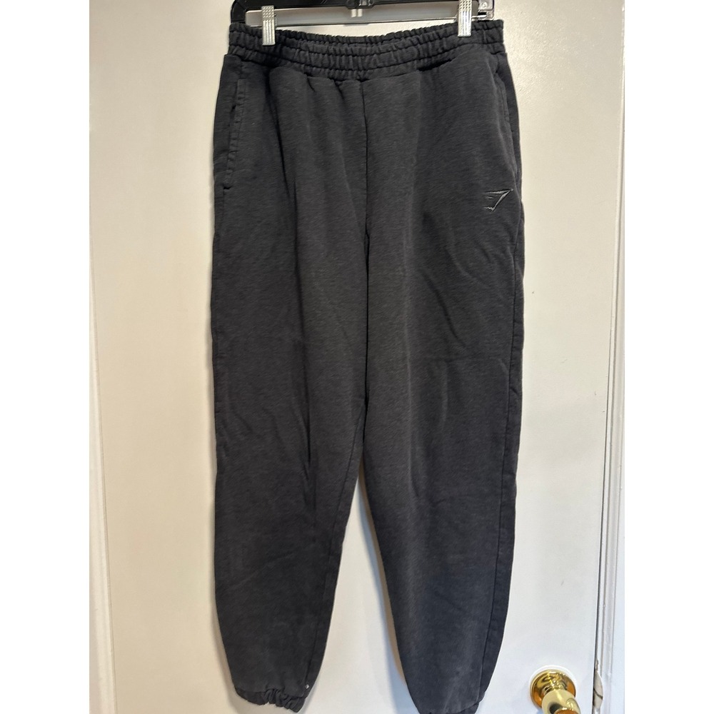 EUC Gymshark Joggers Sz:M Athleisure Rest Day Essentials Grey Sweatpants